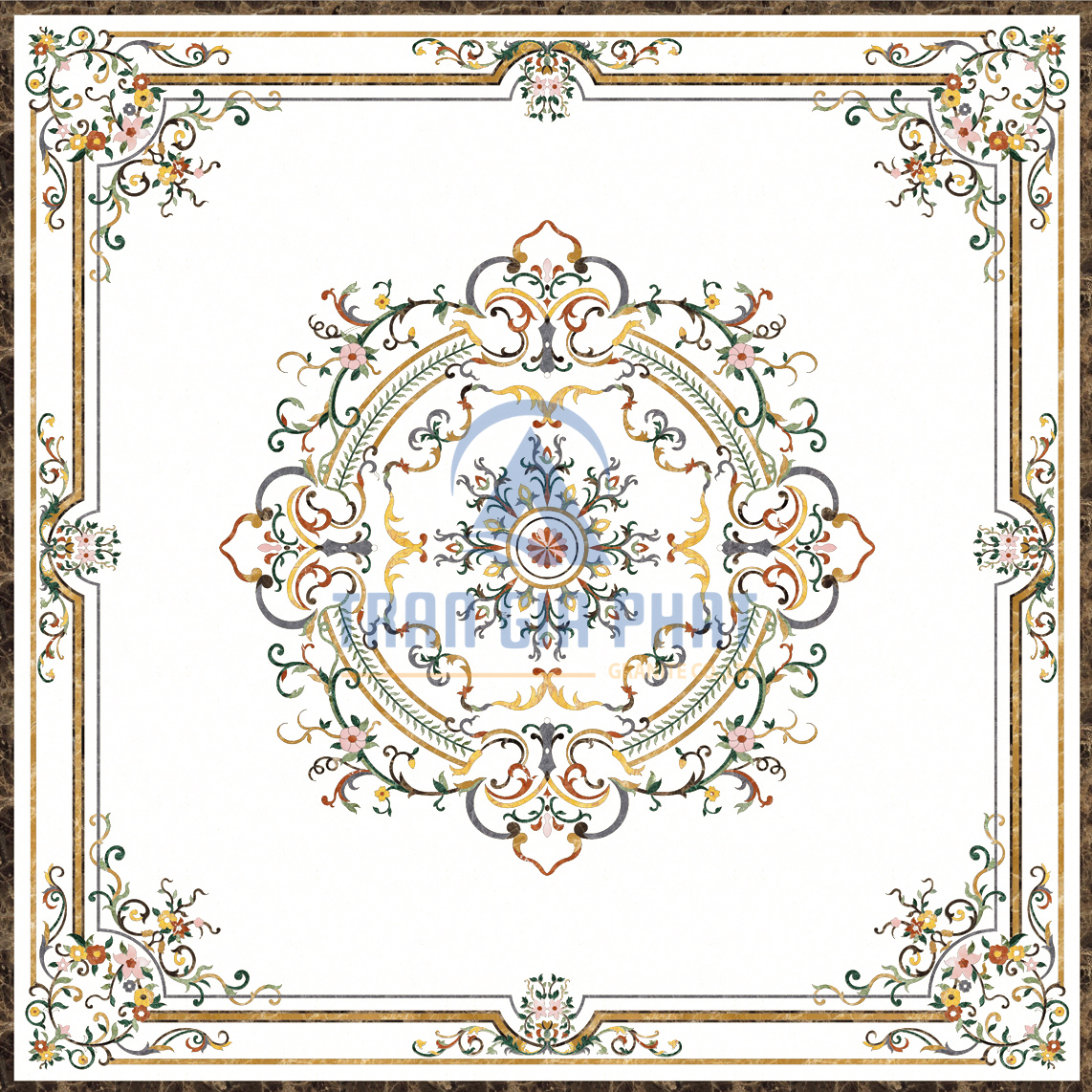 Đá Hoa Văn Vuông Cao Cấp S002