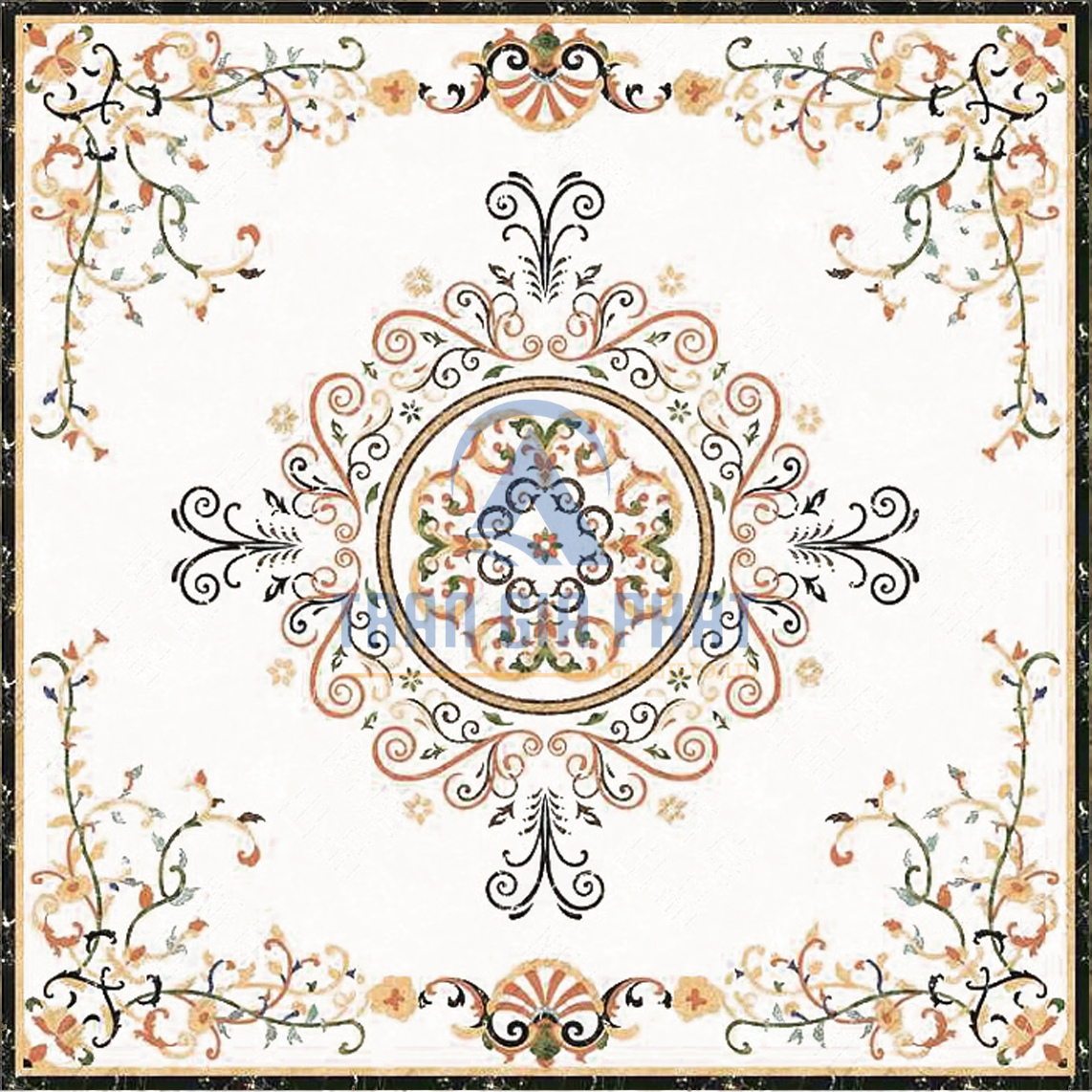 Đá Hoa Văn Vuông Cao Cấp S004