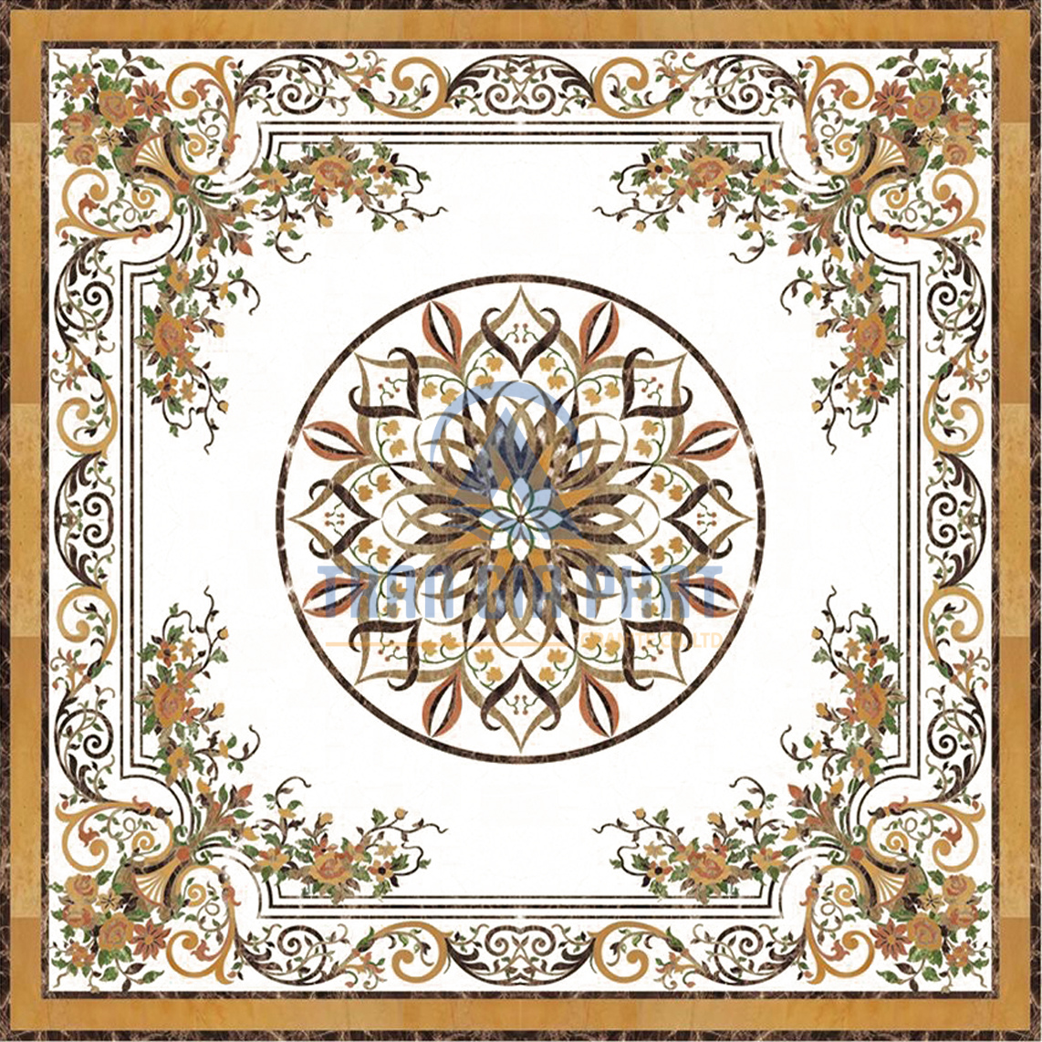 Đá Hoa Văn Vuông Cao Cấp S006