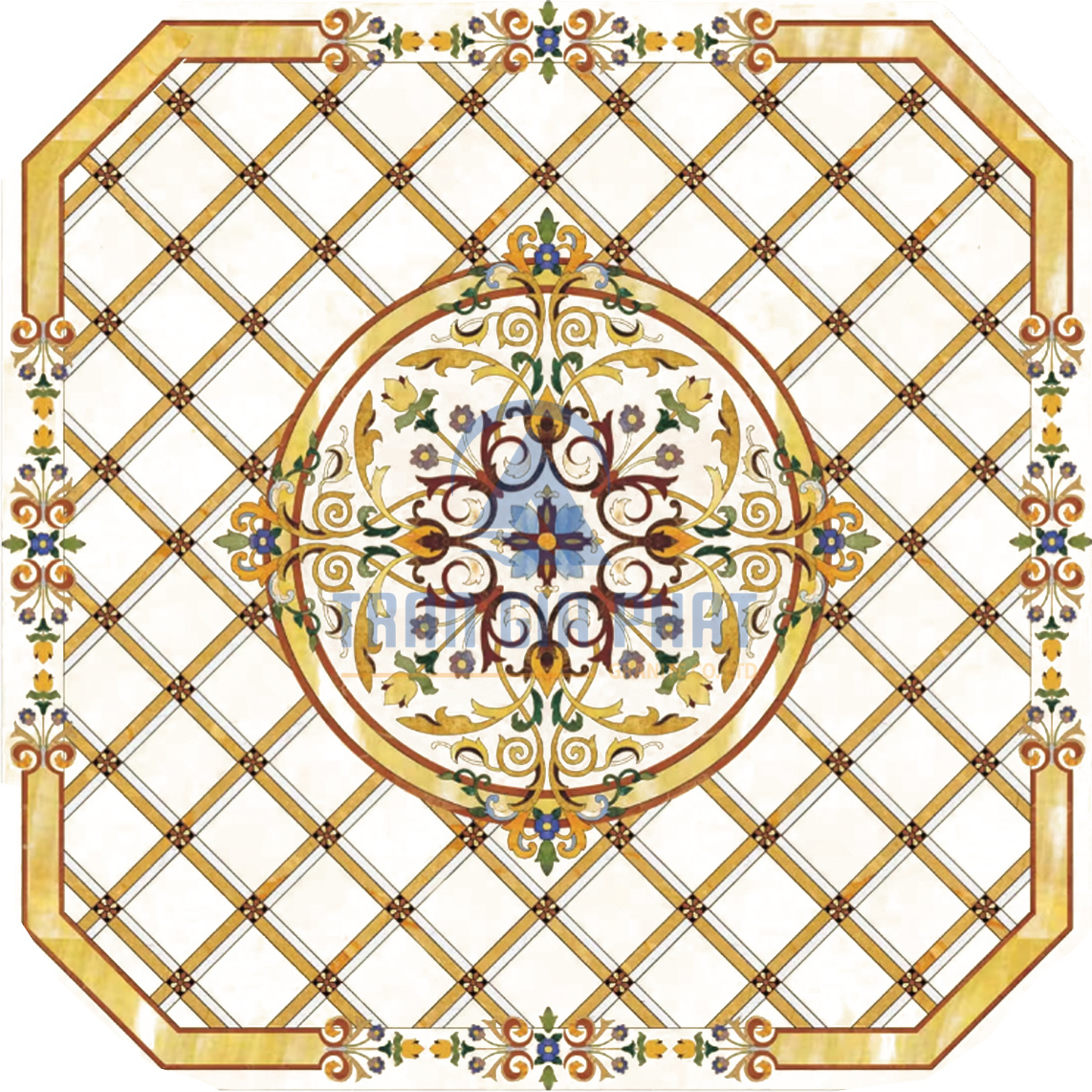 Đá Hoa Văn Vuông Cao Cấp S009