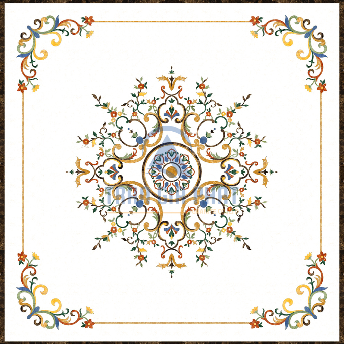 Đá Hoa Văn Vuông Cao Cấp S010