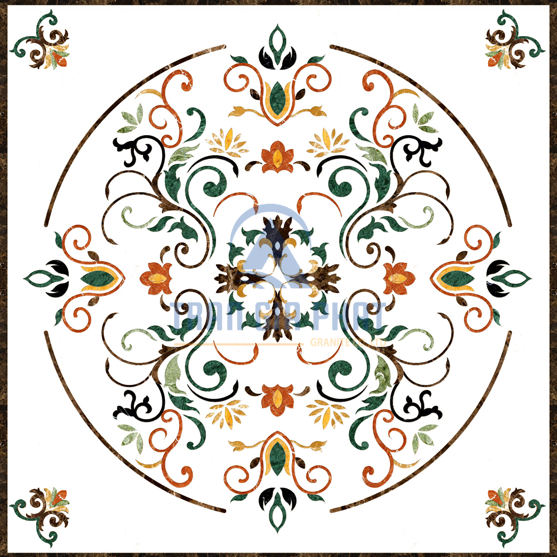 Đá Hoa Văn Vuông Cao Cấp S012