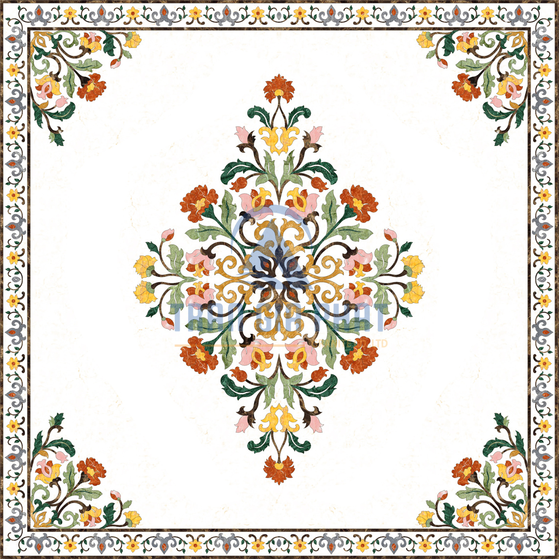 Đá Hoa Văn Vuông Cao Cấp S015