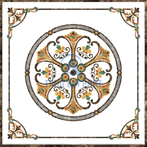 Đá Hoa Văn Vuông Cổ Điển S028