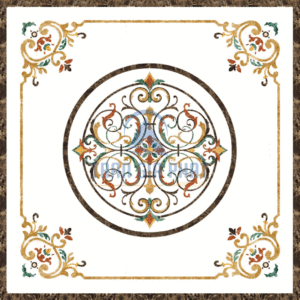 Đá Hoa Văn Vuông Cổ Điển S031