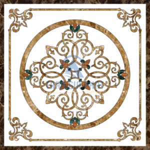 Đá Hoa Văn Vuông Cổ Điển S038