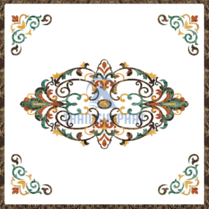 Đá Hoa Văn Vuông Cổ Điển S045