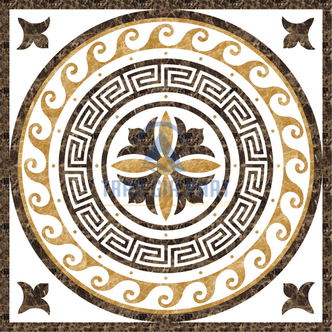 Đá Hoa Văn Vuông Hiện Đại S047