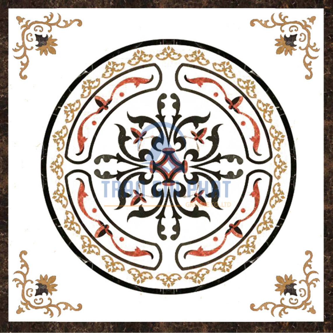 Đá Hoa Văn Vuông Hiện Đại S050