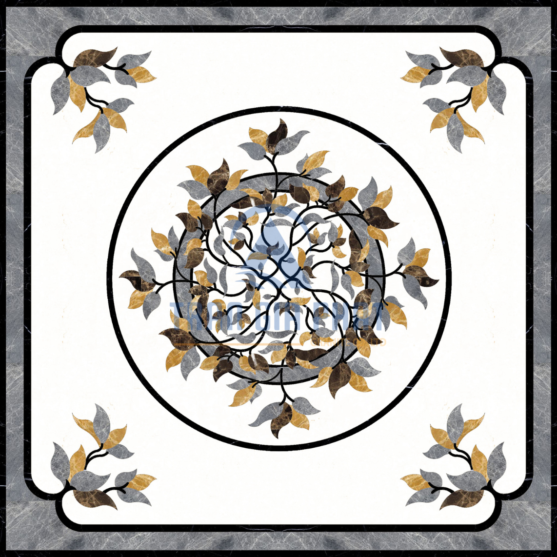 Đá Hoa Văn Vuông Hiện Đại S056