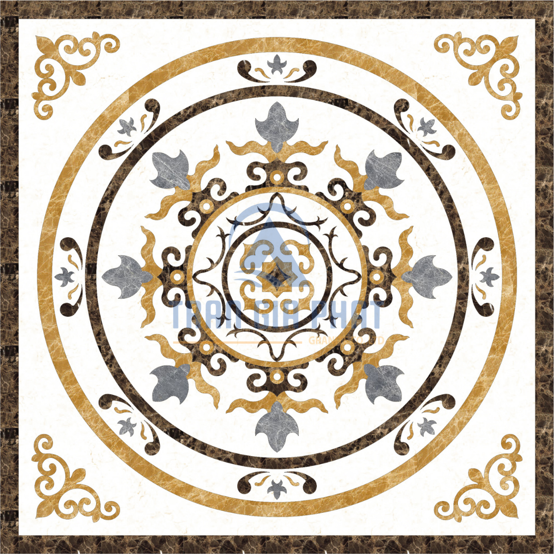 Đá Hoa Văn Vuông Hiện Đại S058