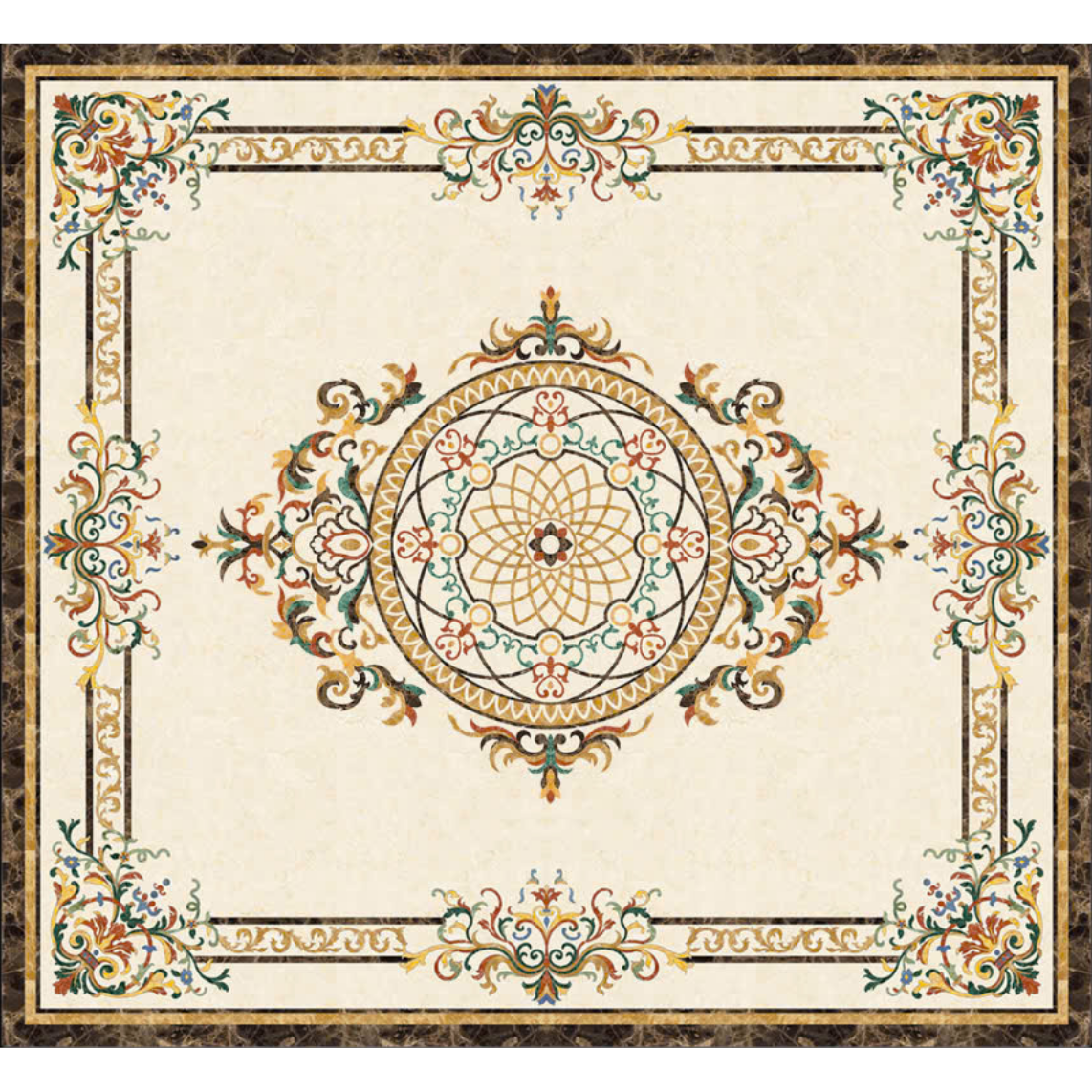 Đá Hoa Văn Vuông Cao Cấp S066