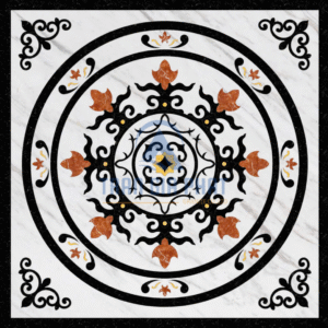 Đá Hoa Văn Vuông Cổ Điển S077