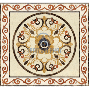 Đá Hoa Văn Vuông Cổ Điển S084