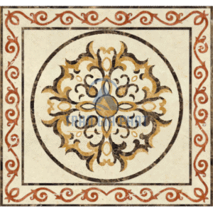 Đá Hoa Văn Vuông Cổ Điển S088