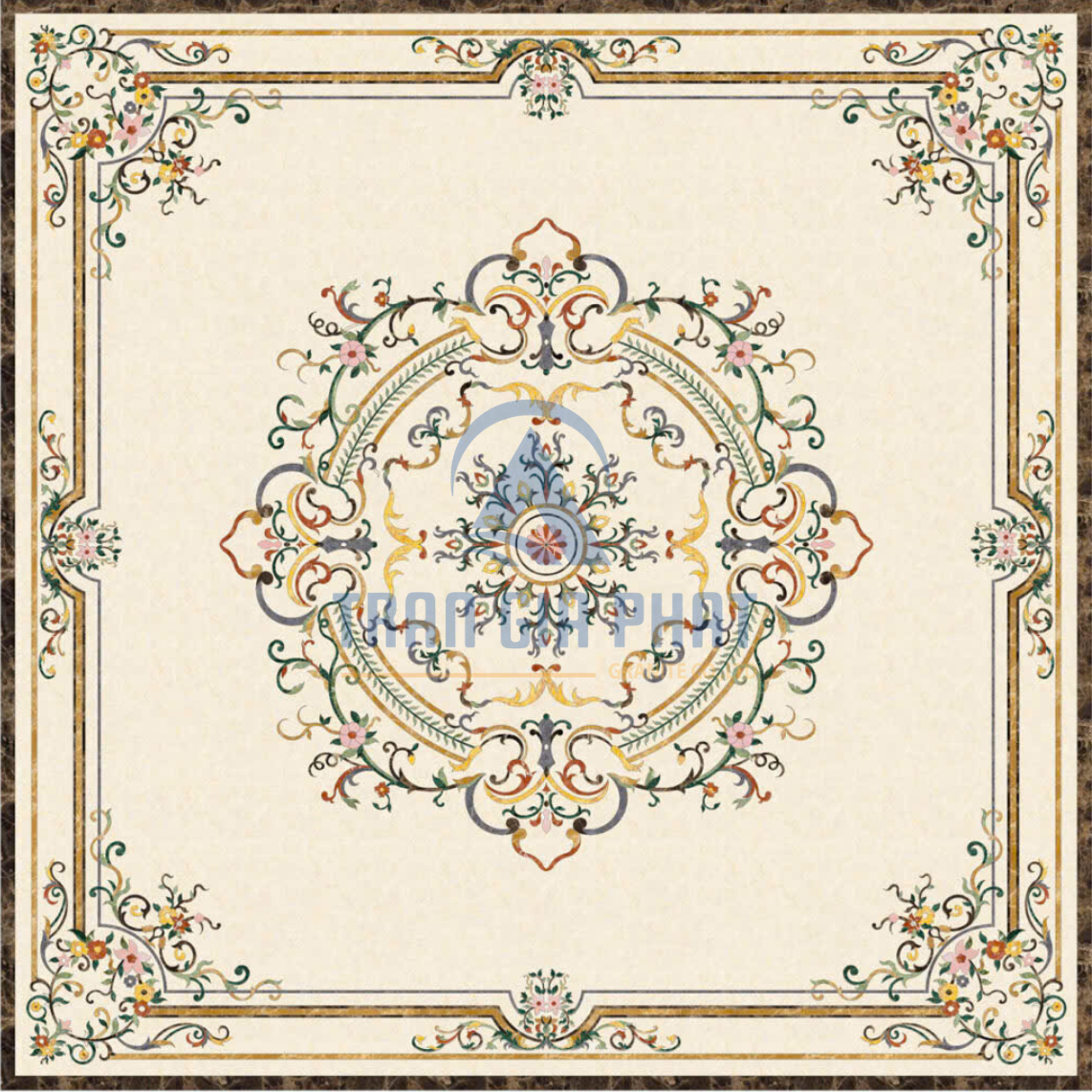 Đá Hoa Văn Vuông Cao Cấp S102