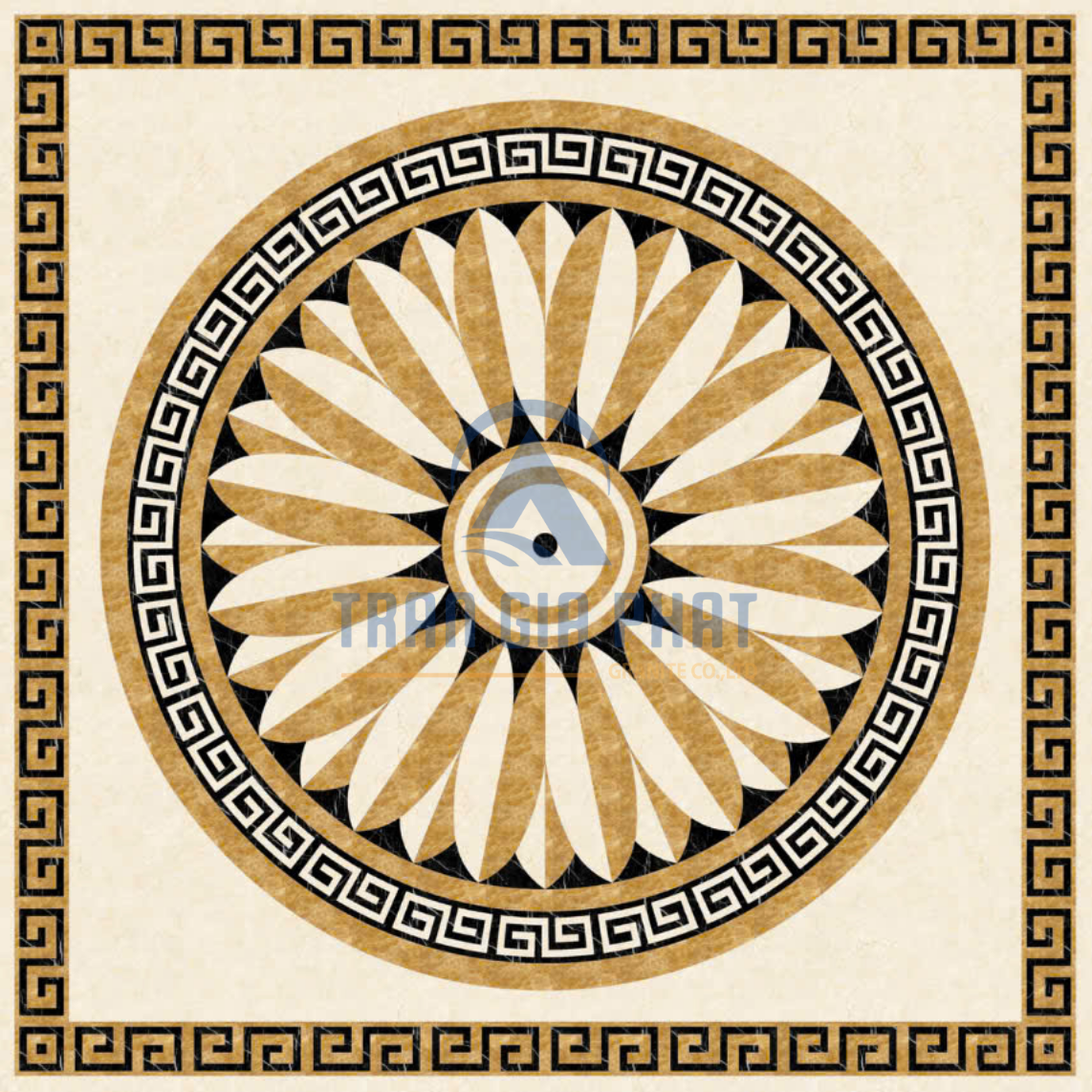 Đá Hoa Văn Vuông Hiện Đại 106