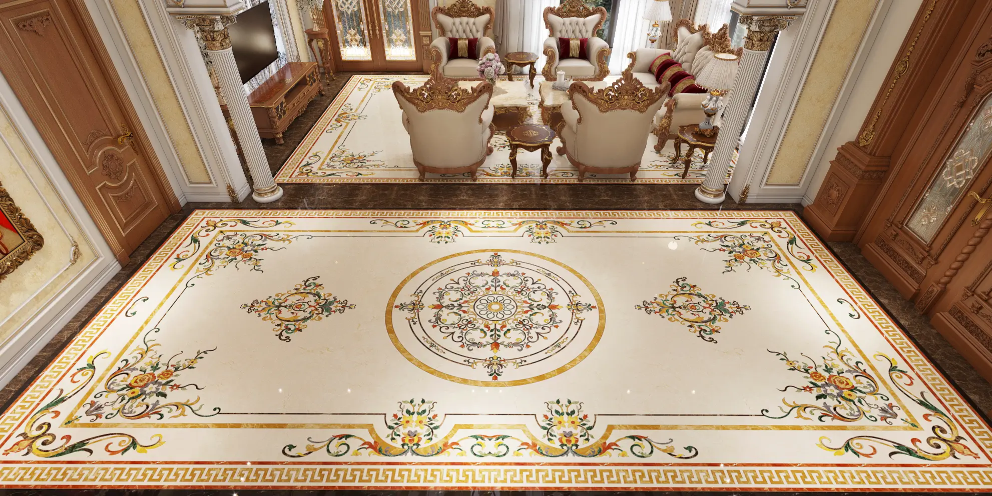 Đá hoa văn luxury